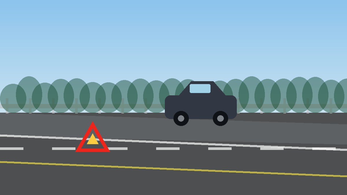 六盘水道路故障安全等待现场图